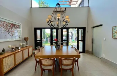 Casa alto padrão com 300m², 4 quartos à venda no condomínio colina do sabiá em ribeirão preto/sp i imobiliária brioni imóveis