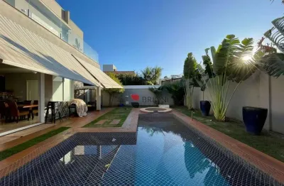 Casa sobrado com 4 quartos/suítes, 301m² para venda e locação no alphaville em ribeirão preto/sp i imobiliária brioni imóveis