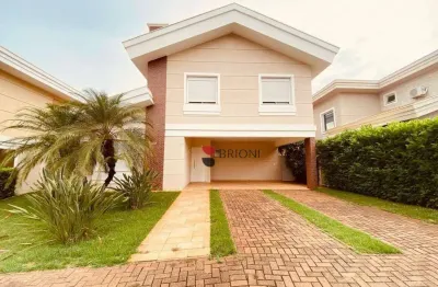 Casa alto padrão com 229m², 3 quartos/suítes à venda no condomínio quinta do golfe em ribeirão preto/sp i imobiliária brioni imóveis