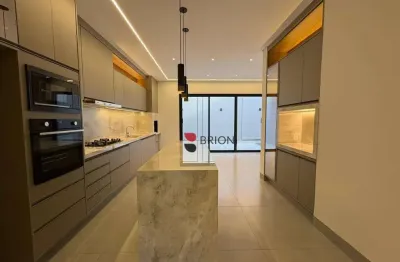 Casa térrea alto padrão, com 150m², 3 suítes à venda, no condomínio san marco em ribeirão preto/sp i imobiliária brioni imóveis