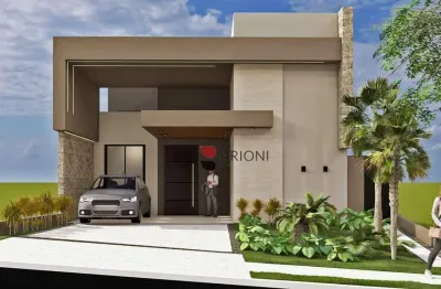 Casa térrea alto padrão no condomínio san marco ilha romitê, 183m², 3 quartos/suítes à venda, imobiliária em ribeirão preto i brioni imóveis