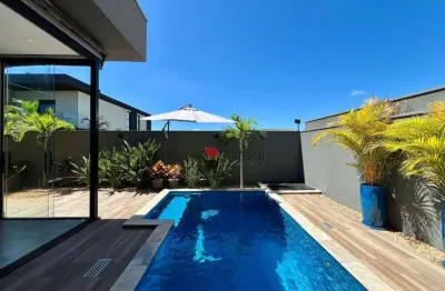 Casa térrea alto padrão com 203m2 com 3 quartos (suítes) em condominio fechado terras de florença em ribeirão preto sp i imobiliária ribierão preto