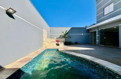 Casa térrea alto padrão com 250 m², 3 quartos à venda no condomínio residencial nova aliança em ribeirão preto/sp i imobiliária brioni imóveis