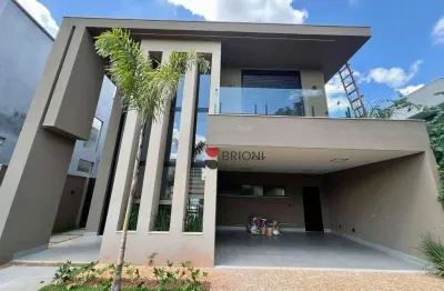 Casa sobrado alto padrão, 270m², 3 quartos a venda no condomínio terras de florença em ribeirão preto