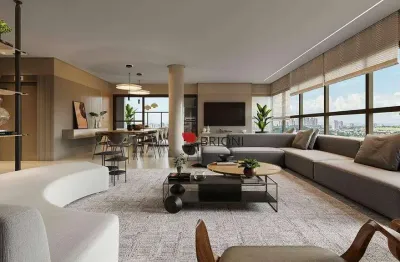 Apartamento de alto padrão a venda com 227 m², possui 4 suítes no condomínio cidade de zurique em ribeirão preto i imobiliária brioni imóveis
