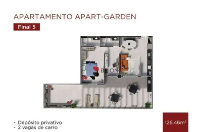 Apartamento com 1 dormitório à venda, 126 m² por r$ 895.747,22 - nova aliança - ribeirão preto/sp