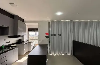 Apartamento com 1 quartio para alugar, 50 m² por r$ 3.550/mês - alto da boa vista - ribeirão preto/sp