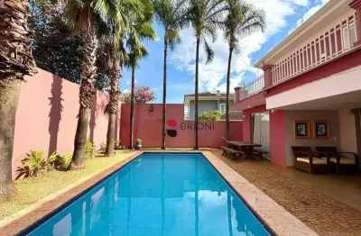 Casa sobrado alto padrão com 468 m², 4 quartos suítes para locação no condomínio guaporé 1 em ribeirão preto/sp i imobiliária brioni imóveis