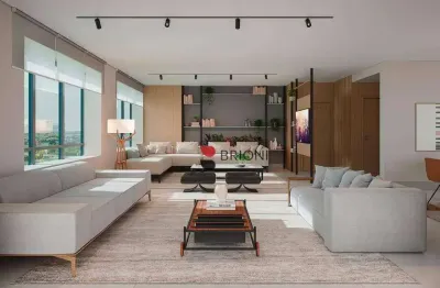 Apartamento de alto padrão a venda com 367 m2, 4 suítes no condomínio cidade de seattle em ribeirão preto i imobiliária brioni imóveis
