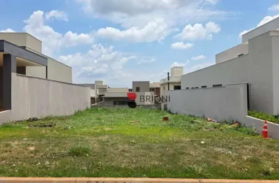 Terreno alto padrão com 336m², à venda no condomínio quinta dos ventos em ribeirão preto/sp i imobiliária brioni imóveis