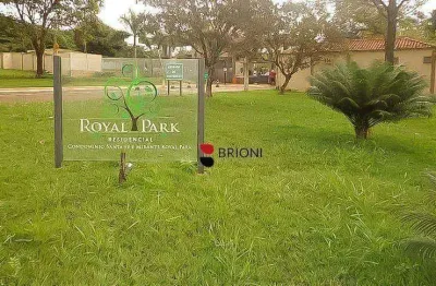 Terreno à venda  com 1291m² no condomínio royal park - ribeirão preto/sp