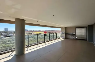 Apartamento tipo de alto padrão com 299 m², 4 quartos à venda no condomínio tayga em ribeirão preto/sp i imobiliária brioni imóveis