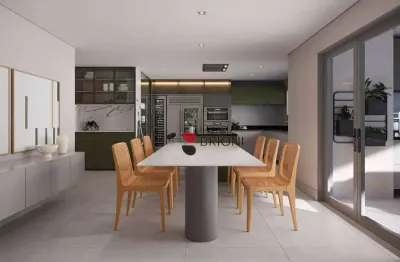 Apartamento de alto padrão a venda com 367 m2, 4 suítes no condomínio cidade de seattle em ribeirão preto i imobiliária brioni imóveis