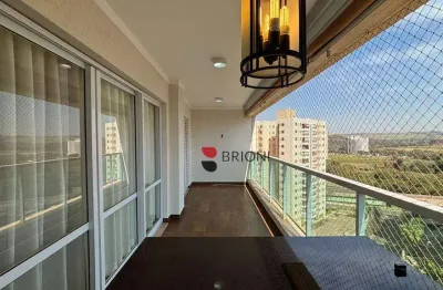 Apartamento com 3 quartos, 133m², jardim nova aliança sul em ribeirão preto/sp i imobiliária brioni imóveis