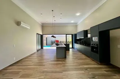 Casa térrea com 3 quartos/suítes à venda, 266 m², no condomínio alphaville 3  em ribeirão preto/sp i imobiliária brioni imóveis