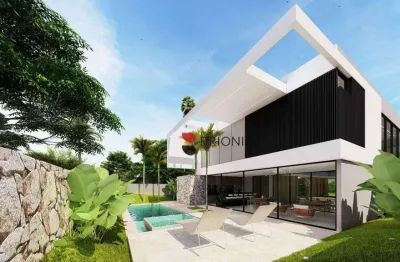 Sobrado de alto padrão com 432 m², 4 quartos à venda no condomínio alphaville 3 em ribeirão preto/sp i imobiliária brioni imóveis