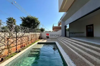 Casa com 5 dormitórios à venda, 341 m² por, na vila do golf em ribeirão preto/sp i imobiliária brioni imóveis