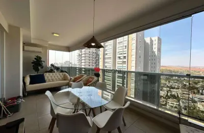 Apartamento tipo de alto padrão com 158 m², 3 quartos à venda no condomínio uber van der rohe em ribeirão preto/sp i imobiliária brioni imóveis