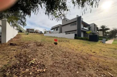 Terreno de 494 m² à venda no condomínio alphaville, em ribeirão preto/sp i imobiliaria em ribeirão preto i brioni imóveis