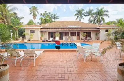 Chácara térrea alto padrão no condomínio village bandeirantes 1, em ribeirão preto - imobiliária em ribeirão preto - brioni imóveis.