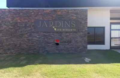 Terreno no condomínio jardins do mirante, 251,56m², a venda em  ribeirão preto/sp i imobiliária em ribeirão preto i brioni imóveis