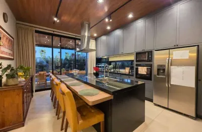 Sobrado com 4 quartos sendo 1 reversível, 257m², vivendas da mata - portal da mata - real sul - zona sul  em ribeirão preto/sp