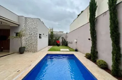 Casa de condomínio térrea com 3 quartos/suítes, 181m², à venda, na vila do golf em ribeirão preto/sp i imobiliária brioni imóveis