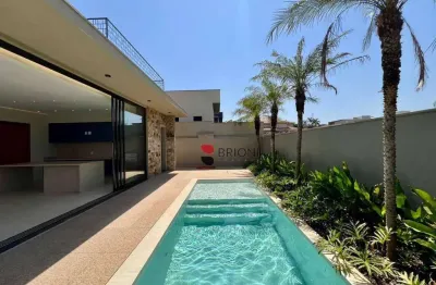 Casa alto padrão com  452m2 - 4 quartos (suítes)  no condominio reserva santa luisa em ribeirão preto i imobiliário em ribeirão preto i brioni imóveis