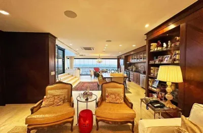 Cobertura duplex de alto padrão com 574 m², 4 quartos à venda no condomínio everest em ribeirão preto/sp i imobiliária brioni imóveis