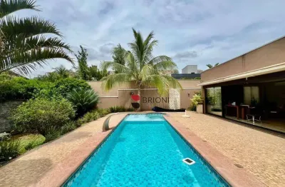 Casa alto padrão com 420 m², 3 quartos | suítes à venda no condomínio royal park em ribeirão preto/sp i imobiliária brioni imóveis