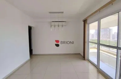 Apartamento com 3 dormitórios para alugar, 135 m² por r$ 7.343/mês - jardim botânico - ribeirão preto/sp..