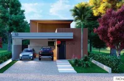 Casa térrea no condomínio jardins do mirante com 152m², 3 quartos a venda no bairro quinta da primavera, em ribeirão preto - sp