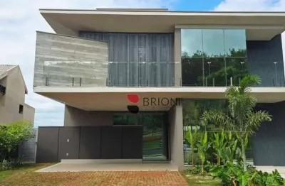 Casa/sobrado alto padrão com 421m², 4 quartos/suítes à venda no condomínio alphaville 3 em ribeirão preto/sp i imobiliária brioni imóveis