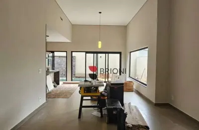 Casa térrea alto padrão com 212m², 3 quartos à venda no condomínio terras de siena em ribeirão preto - sp imobiliária brioni imóveis