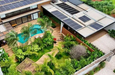 Casa térrea alto padrão com 410m², 3 quartos|suítes à venda no bairro Jardim Recreio, em Ribeirão Preto/SP I Imobiliária Brioni imóveis