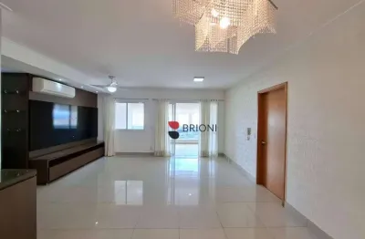 Apartamento com 3 Quartos para alugar, 139 m² por R$ 6.966/mês - Bosque das Juritis - Ribeirão Preto/SP