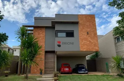 Sobrado alto padrão com 366m², 3 quartos/suíte, à venda no condomínio alphaville em ribeirão preto i imobiliária brioni imóveis