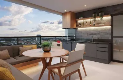 Apartamento com 3 quartos à venda, 126 m² no  jardim olhos d'água - ribeirão preto/sp