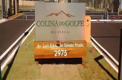 Terreno à venda, 420 m² - condomínio colina do golfe - ribeirão preto/sp