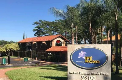 Terreno a venda  em condomínio ipê roxo, em  ribeirão preto/sp i imobiliária em ribeirão preto i brioni imóveis