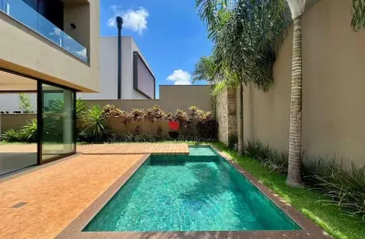 Casa alto padrão à venda com 320m², 5 quartos/suítes em condomínio alphaville, em ribeirão preto/sp i imobiliária em ribeirão preto i brioni imóveis