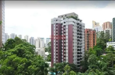 Apartamento no morumbi com 4 dormitórios, 3 suítes e 3 vagas demarcadas