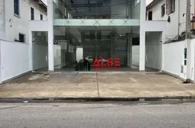 Ponto comercial para alugar na Avenida Conselheiro Rodrigues Alves, Macuco, Santos