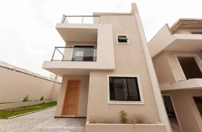 Casa em condomínio fechado com 3 quartos à venda na Rua México, 1439, Bacacheri, Curitiba