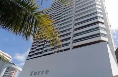 Edifício torre atlântica - apartamento 03 suítes - com 145m² privativos - alto padrão - frente mar.