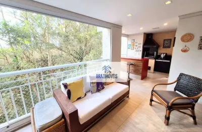 Apartamento com 3 dormitórios à venda, 142 m² por R$ 1.350.000 - Vila Andrade - São Paulo/SP