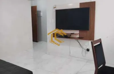 Apartamento com 2 dorms, caiçara, praia grande - r$ 325 mil, cod: 9878