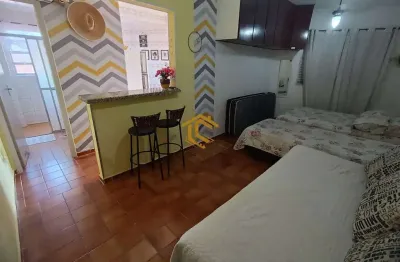 Kitnet com 1 dorm, caiçara, praia grande - r$ 199 mil, cod: 6190