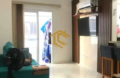 Apartamento com 1 quarto, caiçara, praia grande - r$ 350 mil, cod: 10312
