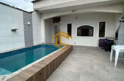 Casa com 3 quartos, caiçara, praia grande - r$ 490 mil, cod: 10541